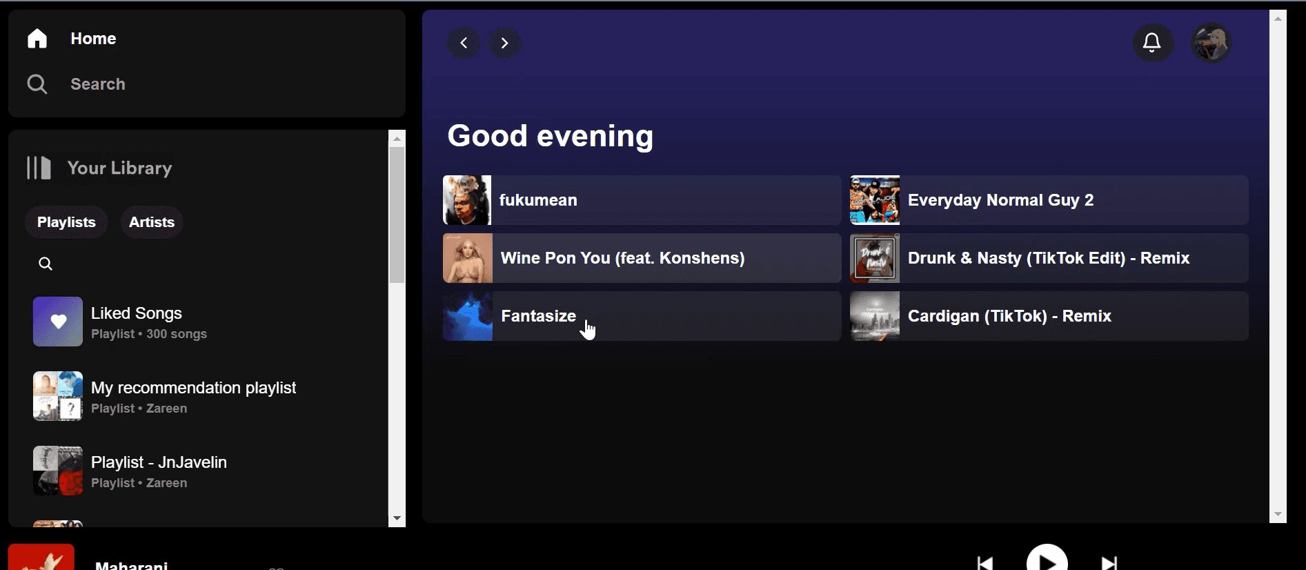 Spotify Clone